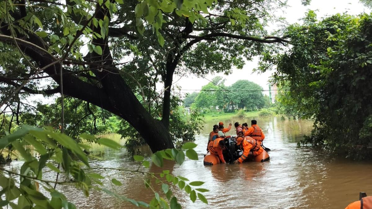 NDRF team rescues 49 people stranded due to heavy rain at resorts in Thane